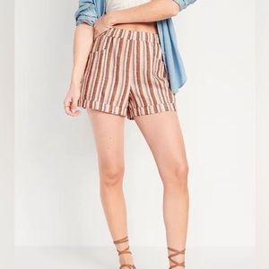 Old Navy Women's Linen-Blend Shorts